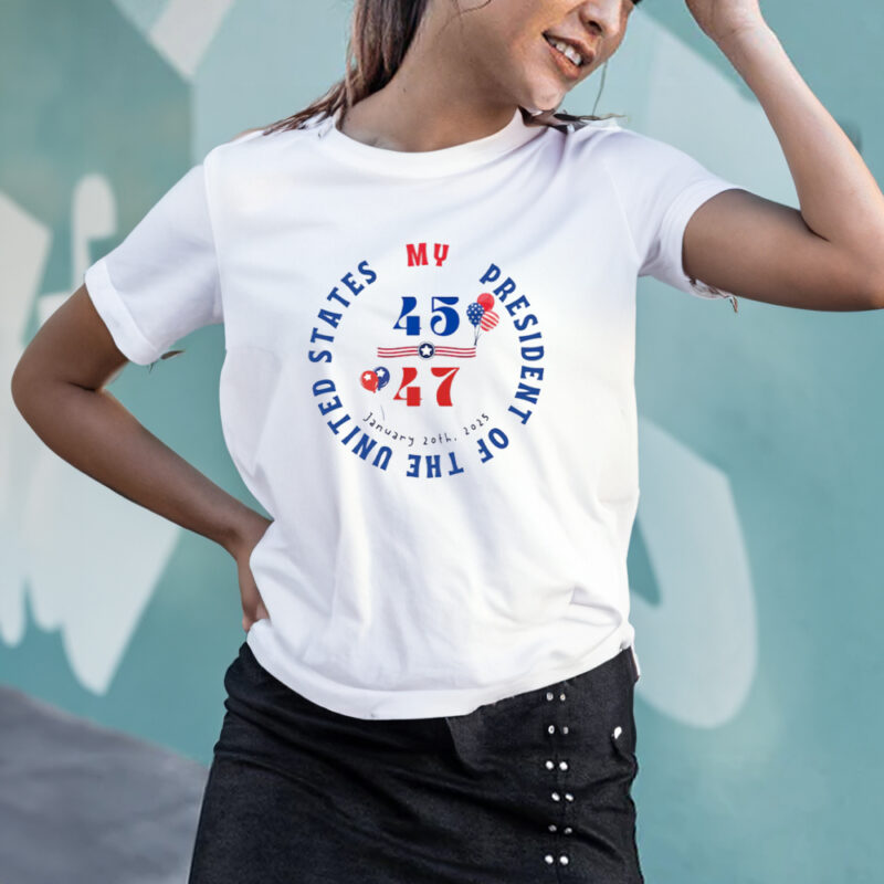 Celebrate Inauguration Day with the Official Trump 45 47 Republican T-Shirt 10 Republican Shirt, Inauguration Day, Trump 45 47 T-shirt2
