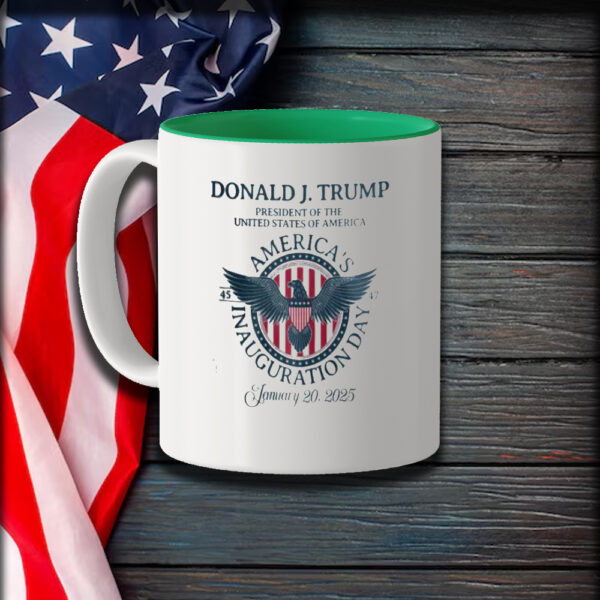 Souvenir Memorabilia 2025, Trump Vance 2025 Inauguration Mug1