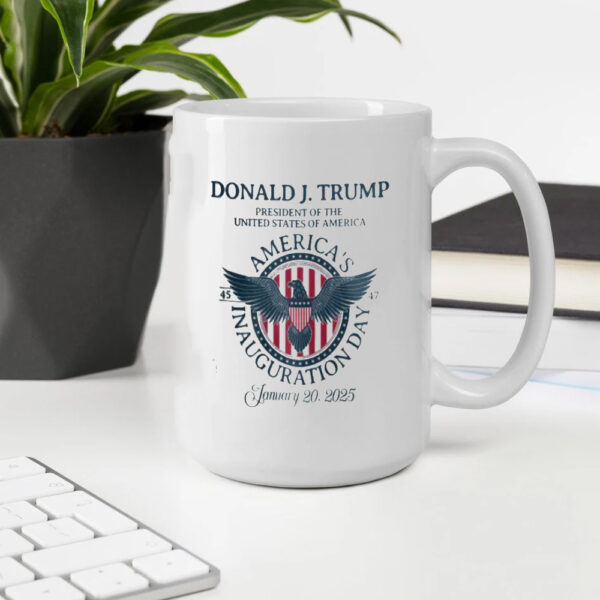 Souvenir Memorabilia 2025, Trump Vance 2025 Inauguration Mug2