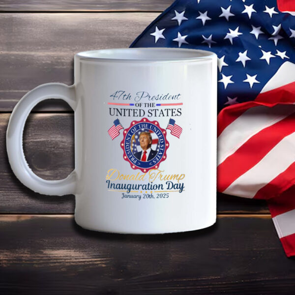 The Inauguration Day 2025 Memorabilia President Donald Trump Mug3