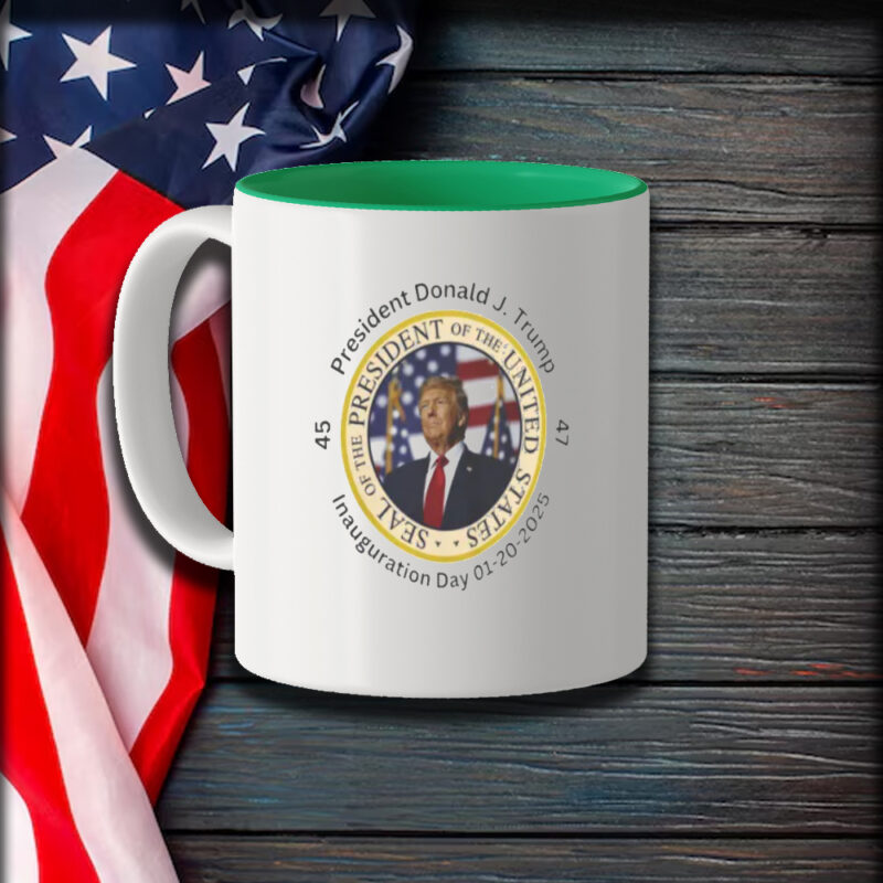 Trump 2025 Inauguration January 20 Party Mug: Celebrate the Future 9 Trump 2025 Inauguration January 20 Party Mug1