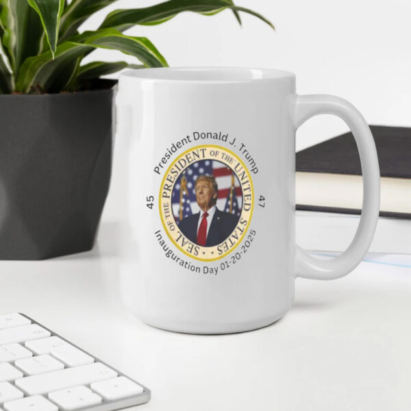 Trump 2025 Inauguration January 20 Party Mug2