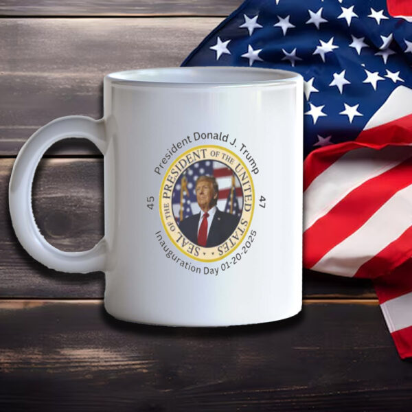 Trump 2025 Inauguration January 20 Party Mug3