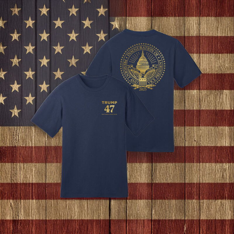 Trump 47 Inaugural Seal T-Shirt 8 Trump 47 Inaugural Seal T-Shirt