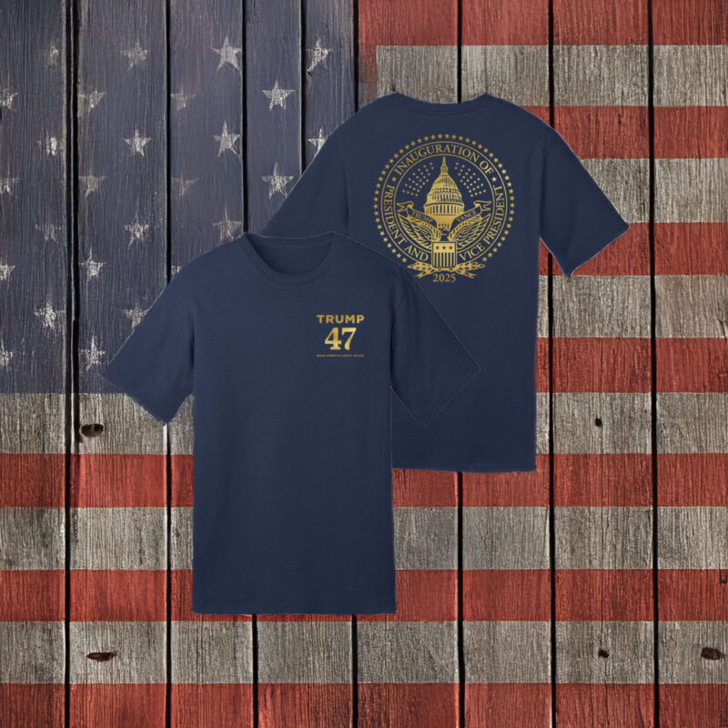 Trump 47 Inaugural Seal T-Shirt 7 Trump 47 Inaugural Seal T-Shirt
