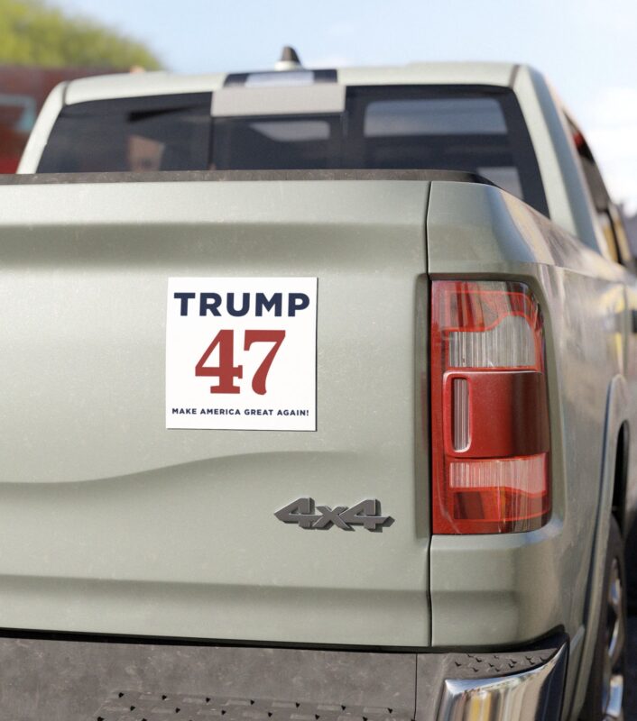 Trump 47 Make America Great Again Car Magnets: Show Your Patriotism with Style 8 Trump 47 Make America Great Again Car Magnets