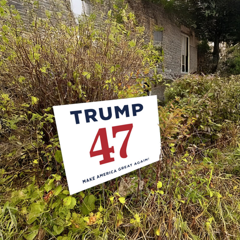 Trump 47 Make America Great Again Yard Sign 11 Trump 47 Make America Great Again Yard Sign