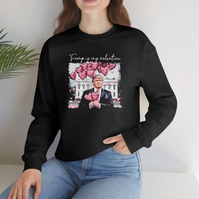 Show Your Love for Trump: Valentine's Day Shirts for True Patriots 10 Trump 47 Shirt, Trump Love Shirt, Trump Is My Valentine Shirt2