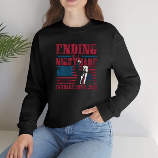 Trump 47th President, Ending of a Nightmare January 20th 2025 T-Shirt2