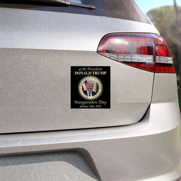 Trump 47th President Sticker, Trump Inauguration 2025 Stickers