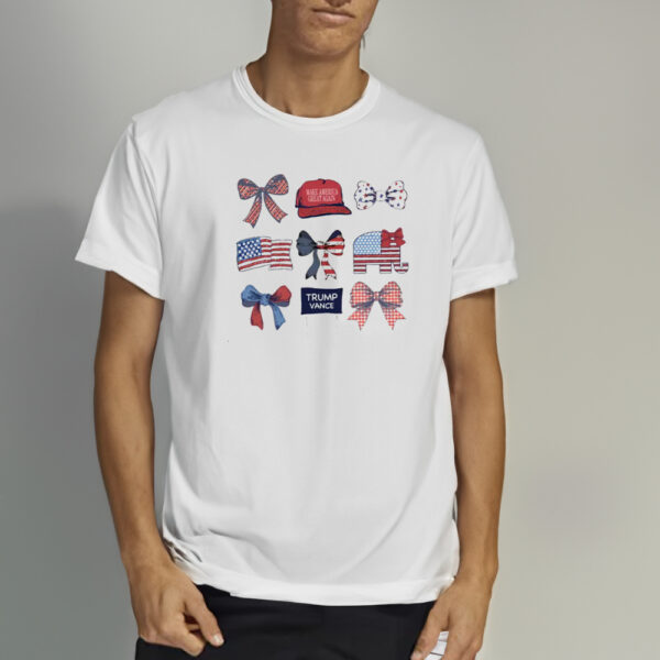 Trump Coquette Bow T-Shirt1