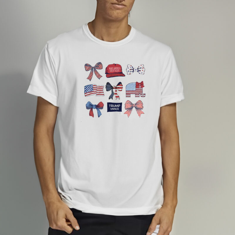 Trump Coquette Bow: The Ultimate Statement T-Shirt 9 Trump Coquette Bow T-Shirt1