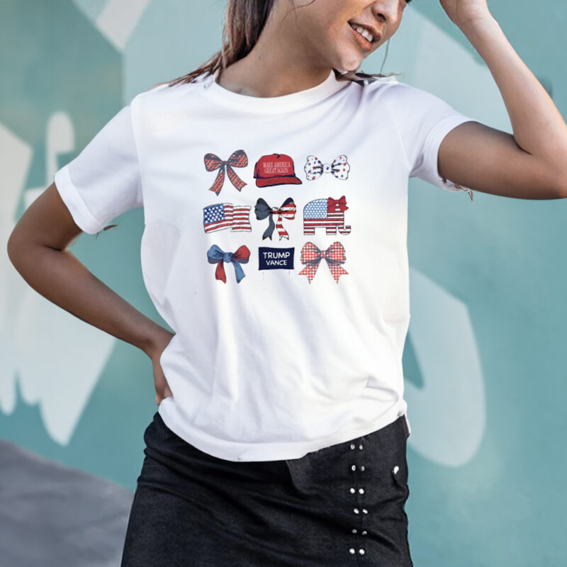 Trump Coquette Bow: The Ultimate Statement T-Shirt 10 Trump Coquette Bow T-Shirt2