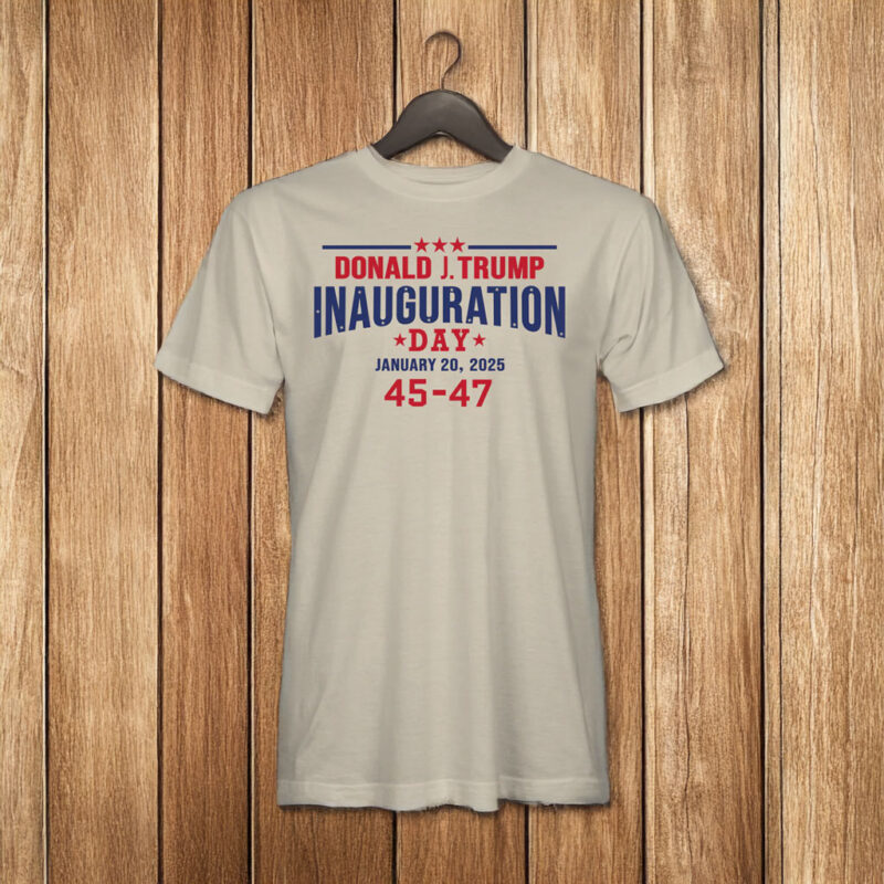 Celebrate History: Commemorate Trump's Inauguration with Our Exclusive DJT T-Shirt 8 Trump DJT Inauguration Day T-Shirt