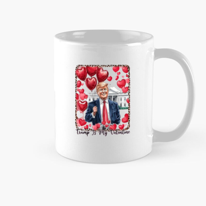 Trump Heart Balloons Mug: The Perfect Valentine's Day Gift for Trump Supporters 8 Trump Heart Balloons Mug, Valentine's Day Gift, Trump Is My Valentine Mug
