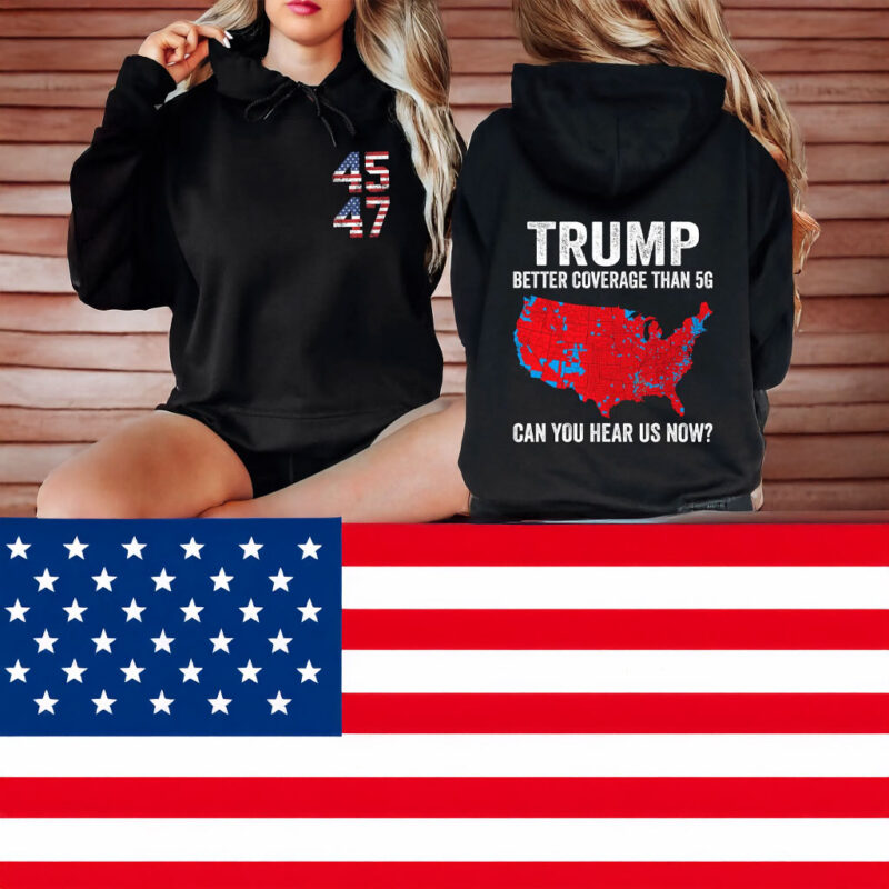 Trump Inaugural: Unparalleled Coverage, Beyond 5G 6 Trump Inaugural Better Coverage than 5G Shirt