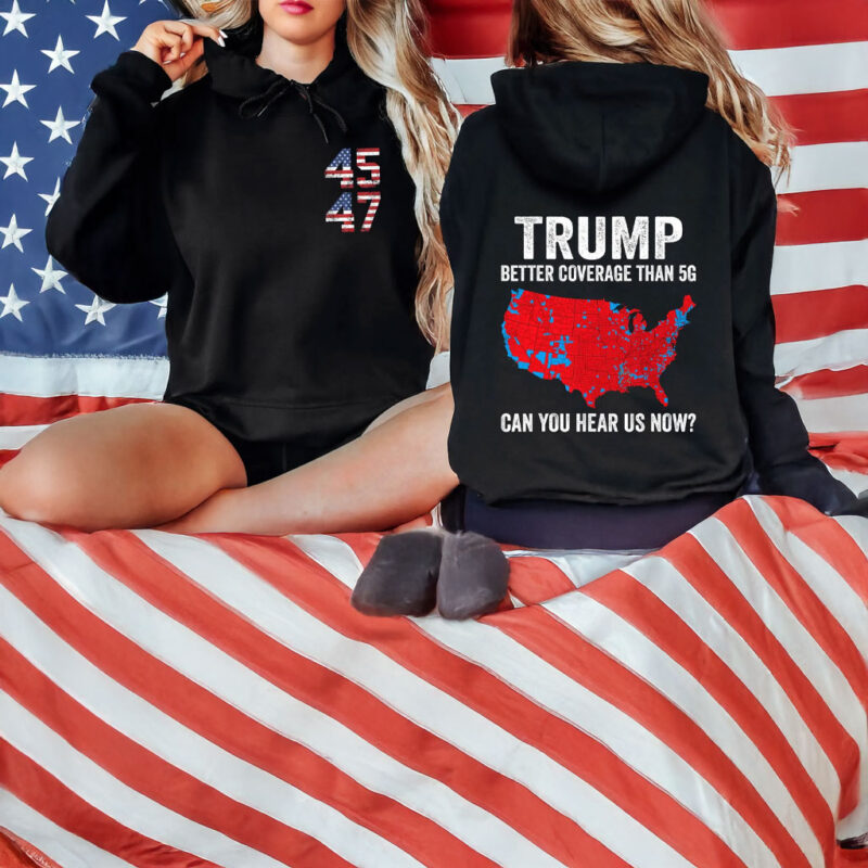Trump Inaugural: Unparalleled Coverage, Beyond 5G 8 Trump Inaugural Better Coverage than 5G Shirt