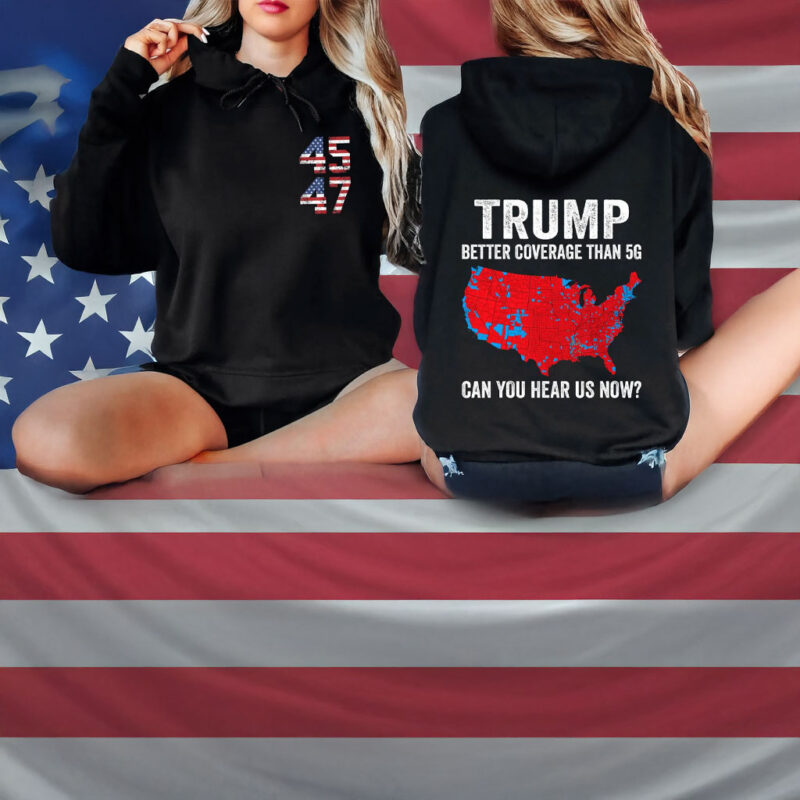 Trump Inaugural: Unparalleled Coverage, Beyond 5G 7 Trump Inaugural Better Coverage than 5G Shirt