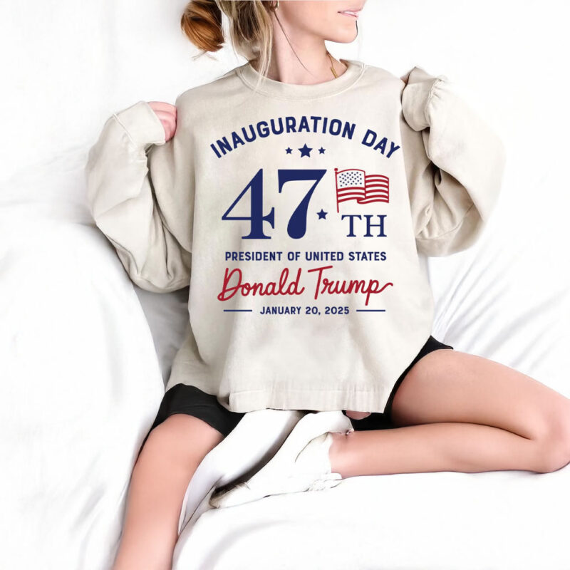 Trump Inauguration Day 2025: Celebrate the 47th President with Exclusive T-Shirt 4 Trump Inauguration Day 2025 47 Th President T-Shirt