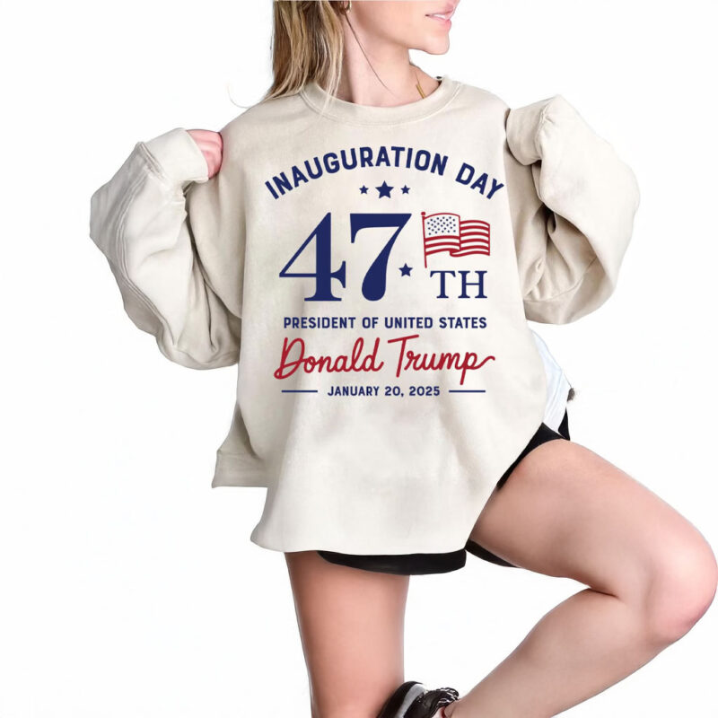 Trump Inauguration Day 2025: Celebrate the 47th President with Exclusive T-Shirt 5 Trump Inauguration Day 2025 47 Th President T-Shirt