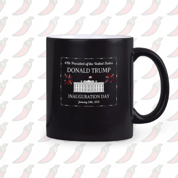 Trump Inauguration Day 2025, 47th US President Inauguration Mug, Trump Vance 2025, Donald Trump Mug2