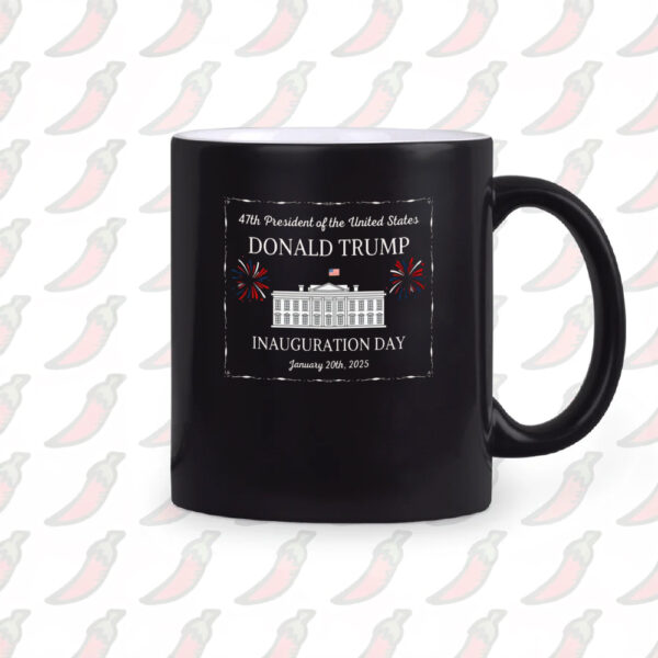 Trump Inauguration Day 2025 Mugs, 47th US President Inauguration Mug2