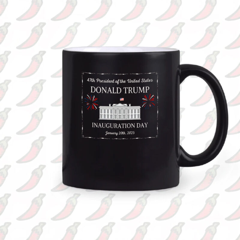 Commemorate History: Trump Inauguration Day 2025 Mugs for the 47th US President 10 Trump Inauguration Day 2025 Mugs, 47th US President Inauguration Mug2