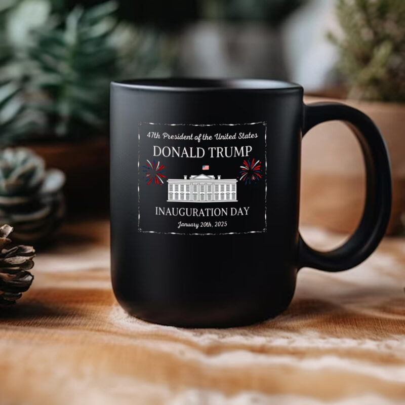 Commemorate History: Trump Inauguration Day 2025 Mugs for the 47th US President 11 Trump Inauguration Day 2025 Mugs, 47th US President Inauguration Mug3