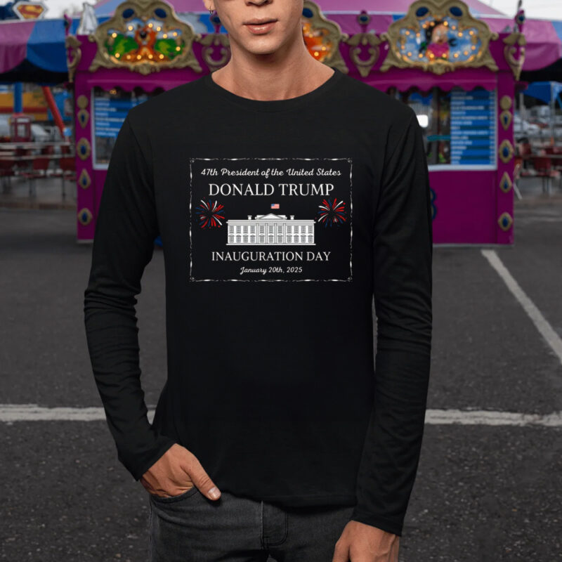 Celebrate the 47th US Presidential Inauguration with Trump Inauguration Day 2025 Shirts 9 Trump Inauguration Day 2025 Shirts, 47th US President Inauguration Shirt1