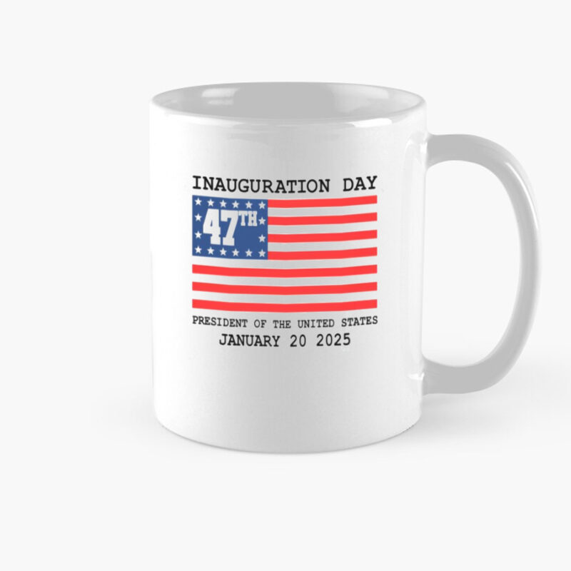 Celebrate History: Commemorative Trump Inauguration Day-47 President Mugs 8 Trump Inauguration Day-47 President Mugs