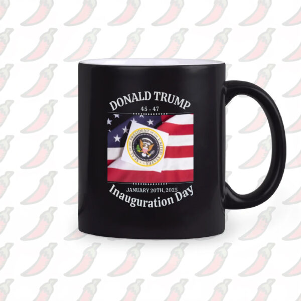 Trump Inauguration Day, 47th US President Inauguration Mug2