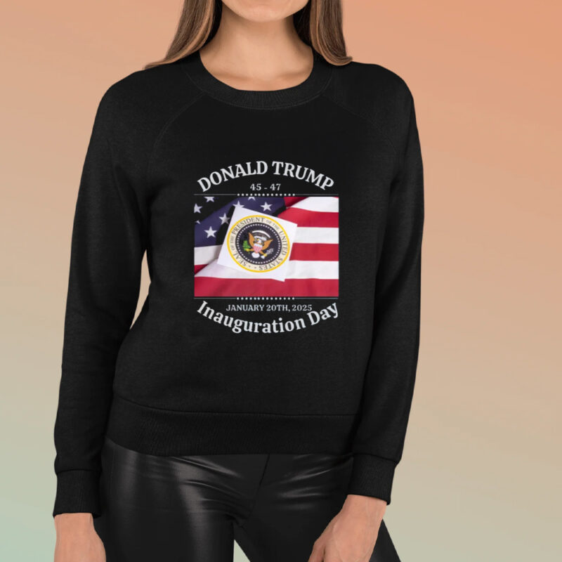 Commemorate History: Trump Inauguration Day 47th US President Inauguration T-Shirt 8 Trump Inauguration Day, 47th US President Inauguration T-Shirt