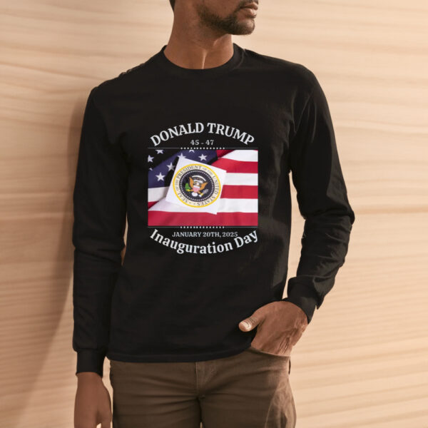 Trump Inauguration Day, 47th US President Inauguration T-Shirt3