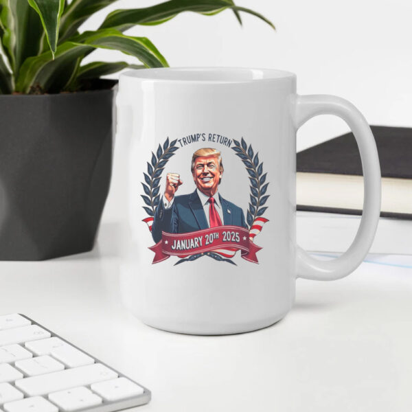 Trump Inauguration Day, January 20th 2025 Donald J Trump 47th Victory MAGA Mug2