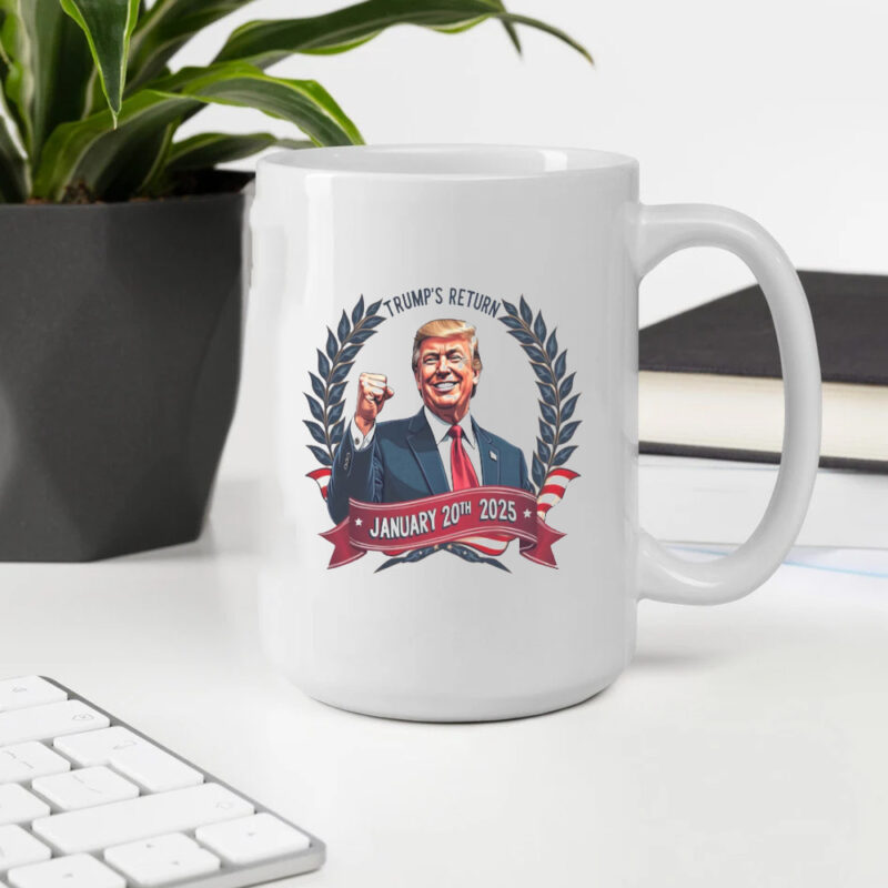 Celebrate the 47th Victory: Trump Inauguration Day 2025 MAGA Mug 10 Trump Inauguration Day, January 20th 2025 Donald J Trump 47th Victory MAGA Mug2