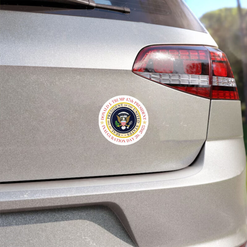 Trump Inauguration Day Sticker: Official Presidential Seal Decal 8 Trump Inauguration Day Sticker President Seal Trump Stickers