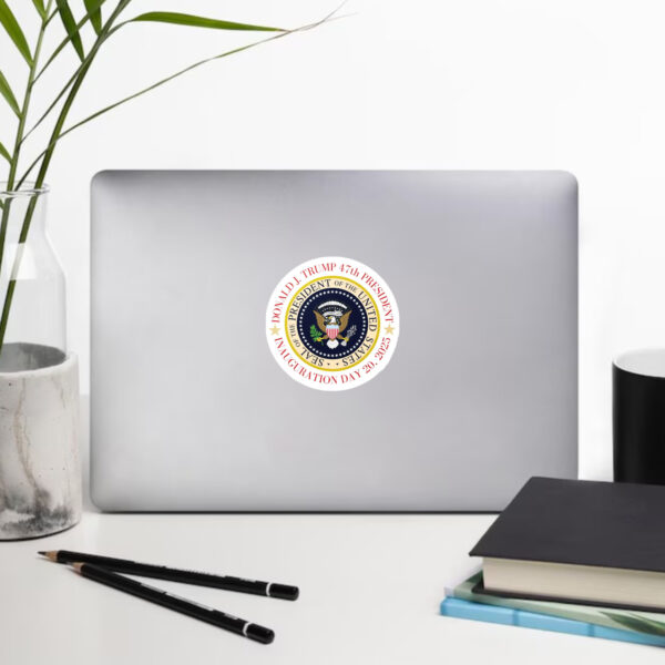 Trump Inauguration Day Sticker President Seal Trump Stickers1