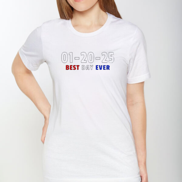 Trump Inauguration Day T shirt MAGA Donald Trump Best Day Ever Make America Great Again Trump Vance President T-Shirt