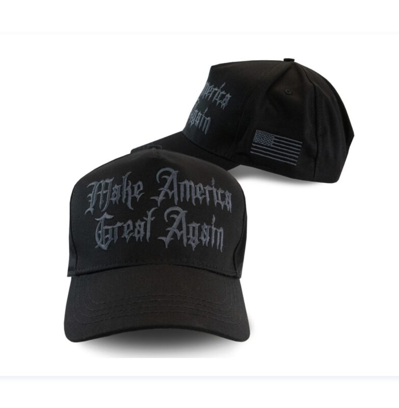 Trump Inauguration Gothic MAGA Hat: A Symbol of Patriotism and American Pride 2 Trump Inauguration Gothic MAGA Hat
