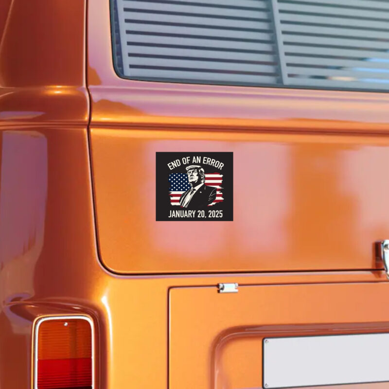 Trump Inauguration 2025 Flag Sticker: Commemorate the Historic Event 10 Trump Inauguration Sticker, January 20, 2025 Flag Sticker2