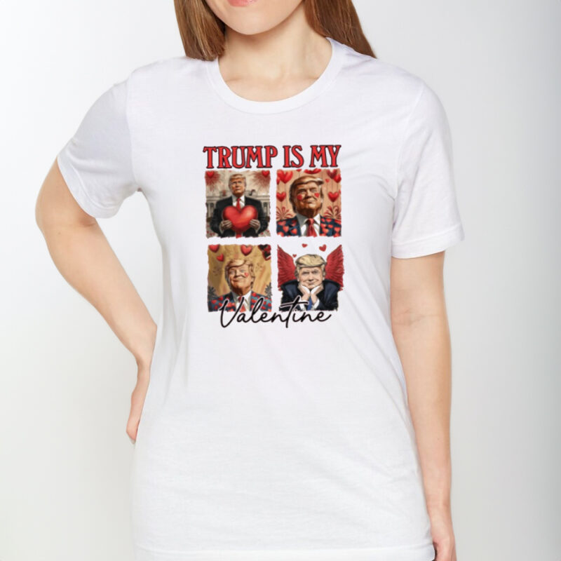 Trump Lover Shirt: Show Your Valentine's Day Spirit with Trump 8 Trump Lover Shirt, Trump Is My Valentine T-Shirt