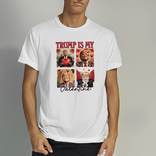 Trump Lover Shirt, Trump Is My Valentine Wear, Angel Trump Shirt1