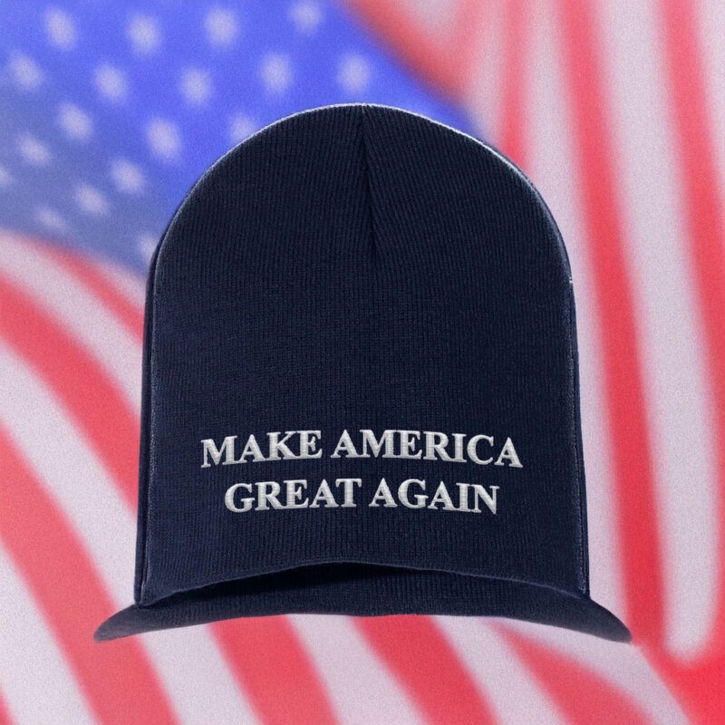 Trump MAGA Knit Beanie: Show Your Patriotism with Style 6 Trump Make America Great Again Knit Beanie