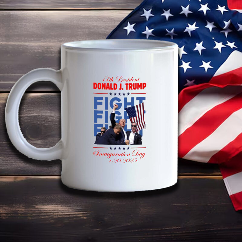 Trump Inauguration Day 2025 Mug: Celebrate the 47th Presidency 11 Trump Mug Inauguration Day 2025 Gift 47th President Donald Trump Mug3