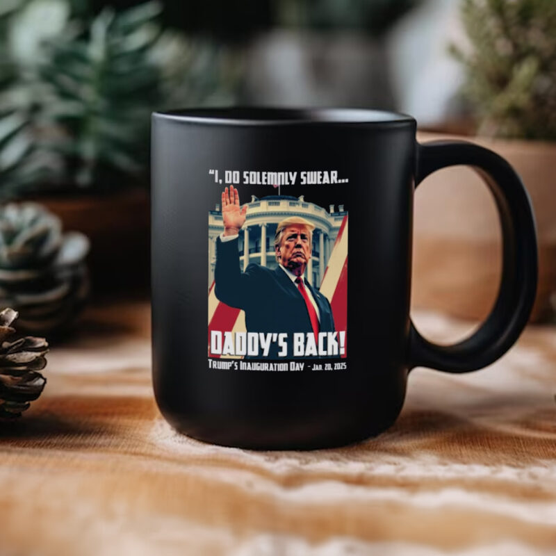 Inaugural Trump Mug: Solemn Swearing for a Patriotic Morning 11 Trump Mug, Inauguration Day, I Do Solemnly Swear Mug3