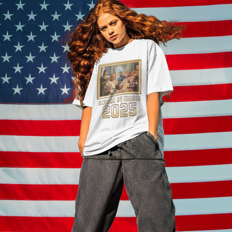 Trump School of Magas 2025: Show Your Support with Our Exclusive T-Shirt 7 Trump School of Magas 2025 T-Shirt