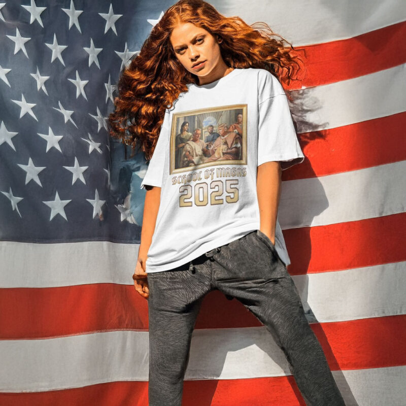 Trump School of Magas 2025: Show Your Support with Our Exclusive T-Shirt 8 Trump School of Magas 2025 T-Shirt