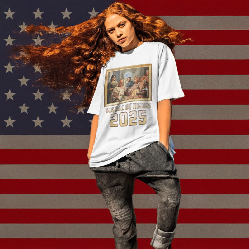 Trump School of Magas 2025: Show Your Support with Our Exclusive T-Shirt 6 Trump School of Magas 2025 T-Shirt