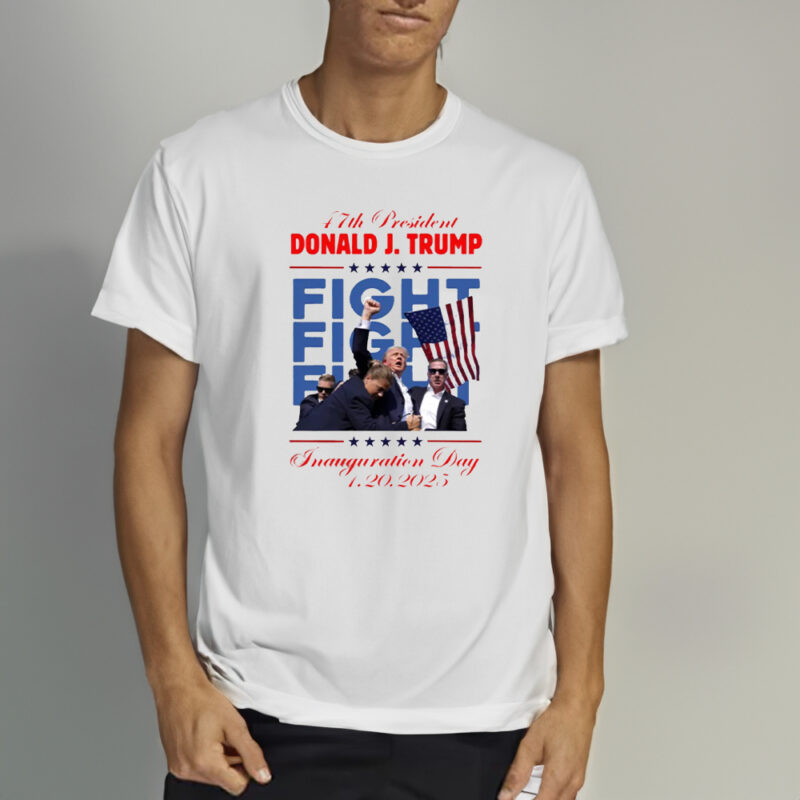 Trump Inauguration Day 2025 T-Shirt: Celebrate the 47th President 9 Trump Shirt Inauguration Day 2025 Gift 47th President Donald Trump Tshirt1