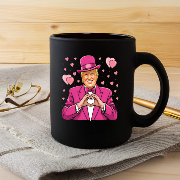 Trump Valentine, Funny Valentines Mug